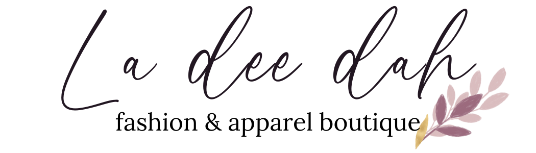 La dee dah fashion boutique floral logo