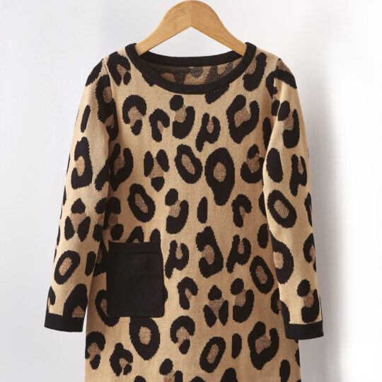 girls leopard print dress boutique centerville ohio